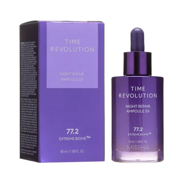 MISSHA - Time Revolution Night Repair Ampoule 5X - Image 2
